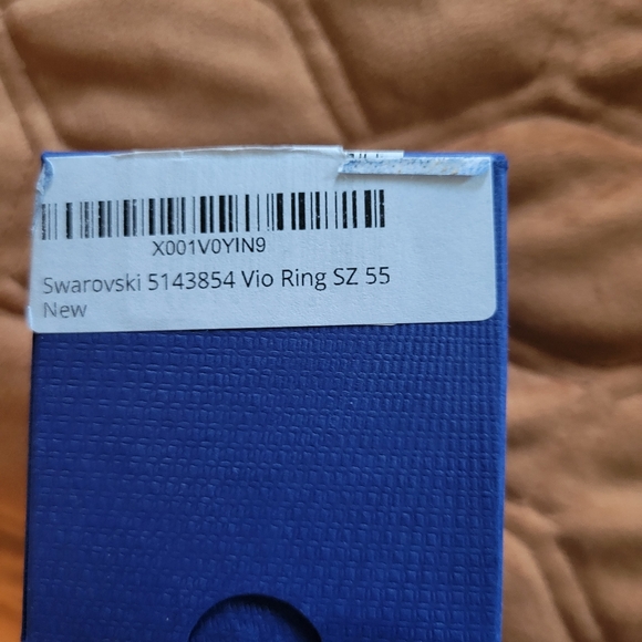 Swarovski Crystal Vio Stack Ring Size 7/55. NIB - Picture 2 of 8